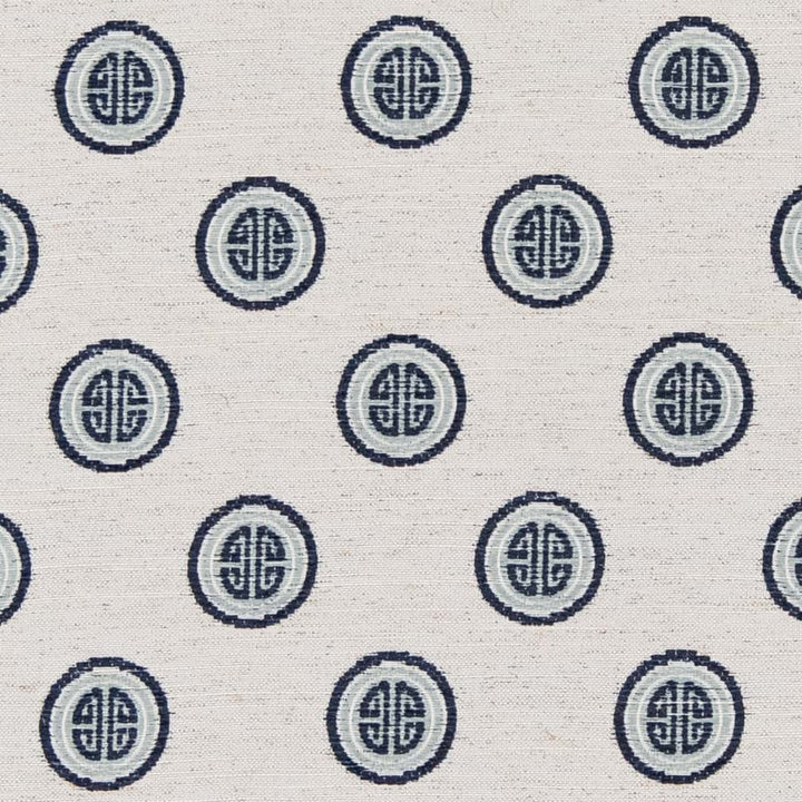 CB800-349 by Charlotte Designer Fabric Shades of Navy 97% Polyester, 3% Linen Asia Exceeds 100,000 Wyzenbeek Rubs </p><p>Repeat: Horizontal 3.75" x Vertical 4.5" 54 Inches - Swanky Fabrics -