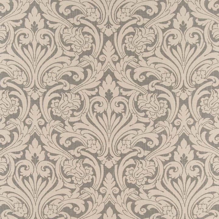 CB800-393 by Charlotte Designer Fabric Shades of Urban Grey 51% Viscose, 27% Polyester, 22% Linen Asia Exceeds 30,000 Wyzenbeek Rubs </p><p>Repeat: Horizontal 27" x Vertical 24.5" 54 Inches - Swanky Fabrics -