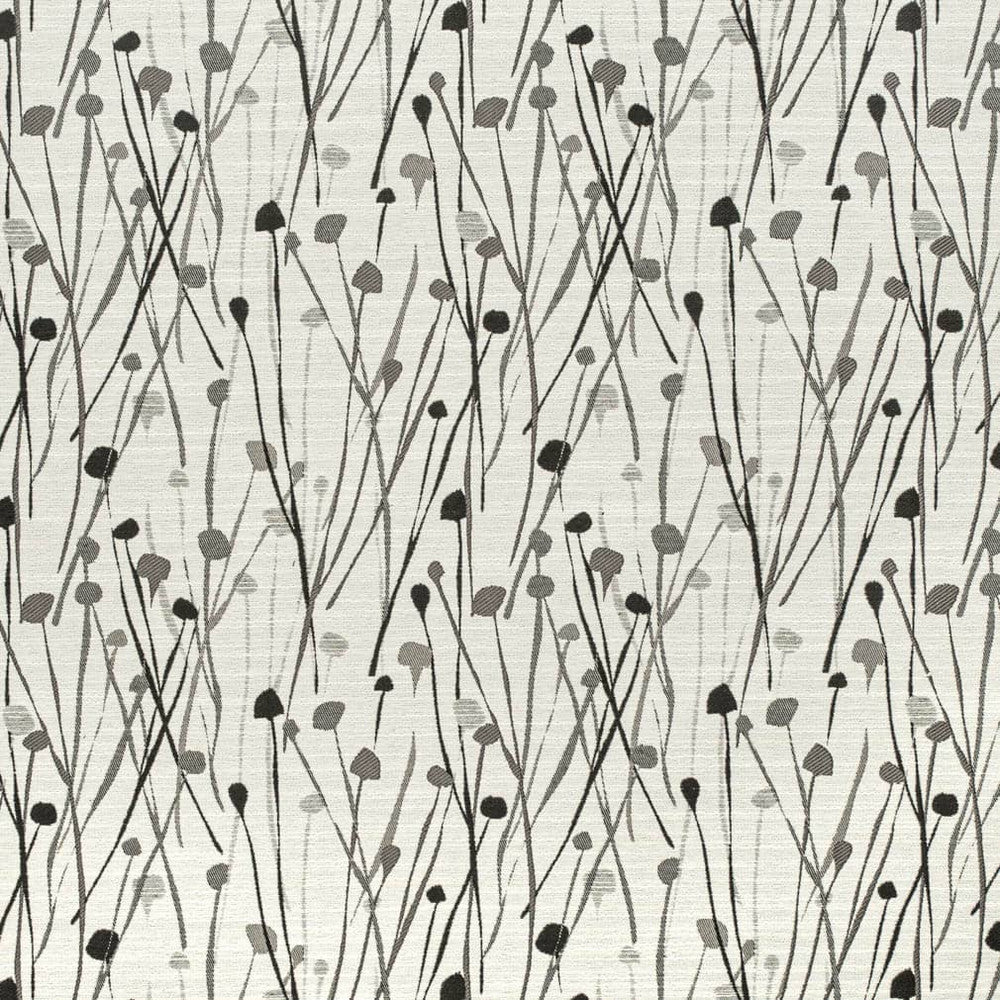 CB800-423 by Charlotte Designer Fabric Shades of Onyx 100% Polyester Asia Exceeds 114,000 Wyzenbeek Rubs (Heavy Duty) Horizontal 9.5" x Vertical 10" 54 Inches - Swanky Fabrics -