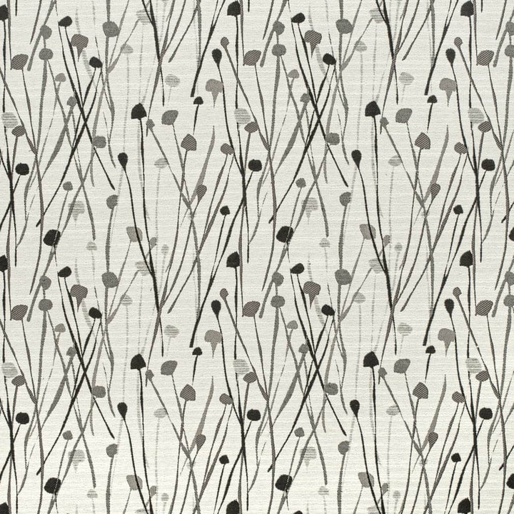 CB800-423 by Charlotte Designer Fabric Shades of Onyx 100% Polyester Asia Exceeds 114,000 Wyzenbeek Rubs (Heavy Duty) Horizontal 9.5" x Vertical 10" 54 Inches - Swanky Fabrics -