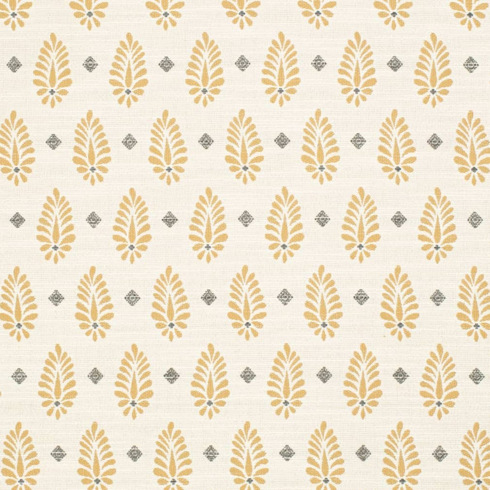 CB800-457 by Charlotte Designer Fabric Shades of Honey 97% Polyester, 3% Viscose Asia Exceeds 72,000 Wyzenbeek Rubs (Heavy Duty) Horizontal 2.5" x Vertical 5" 54 Inches - Swanky Fabrics -