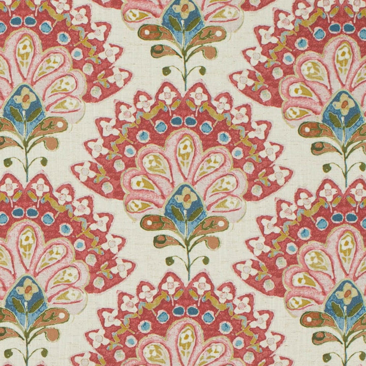 CB800-530 by Charlotte Designer Fabric Shades of Wild Rose 96% Polyester, 4% Linen India Exceeds 100,000 Wyzenbeek Rubs (Heavy Duty) Horizontal 13.75" x Vertical 8.25" 54 Inches - Swanky Fabrics -