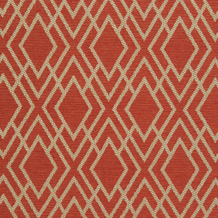 CB800-93 by Charlotte Designer Fabric Shades of Coral 100% Woven Polyester Asia Exceeds 110,000 Wyzenbeek Rubs (Heavy Duty) Horizontal: 5" x Vertical: 8" 54 Inches - Swanky Fabrics -