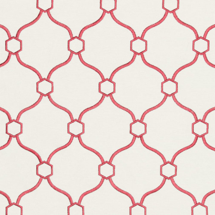 CB900-15 by Charlotte Designer Fabric Shades of Coral 44% Rayon, 30% Polyester, 26% Linen Asia Exceeds 120,000 Wyzenbeek Rubs (Heavy Duty) Horizontal: 3.5" x Vertical: 5" 54 Inches - Swanky Fabrics -