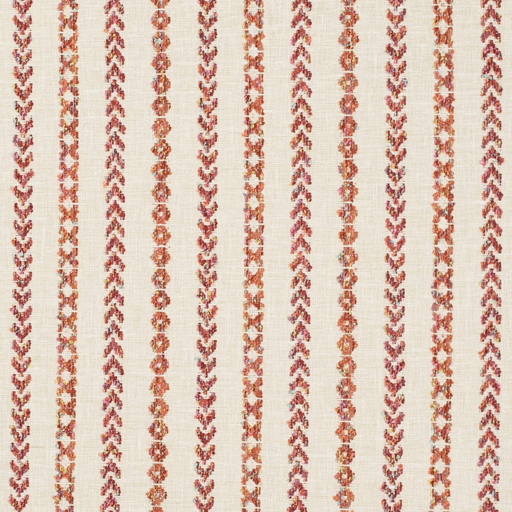 CB900-194 by Charlotte Designer Fabric Shades of Wild Rose 76% Polyester, 24% Cotton Asia Exceeds 80,000 Wyzenbeek Rubs (Heavy Duty) Horizontal 6" 54 Inches - Swanky Fabrics -