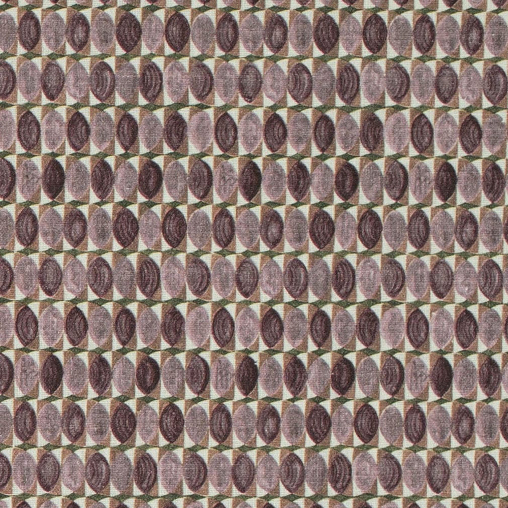 CB900-197 by Charlotte Designer Fabric Shades of Wild Rose 100% Cotton Asia Exceeds 20,000 Wyzenbeek Rubs (Heavy Duty) Horizontal 2" x Vertical 4.5" 54 Inches - Swanky Fabrics -