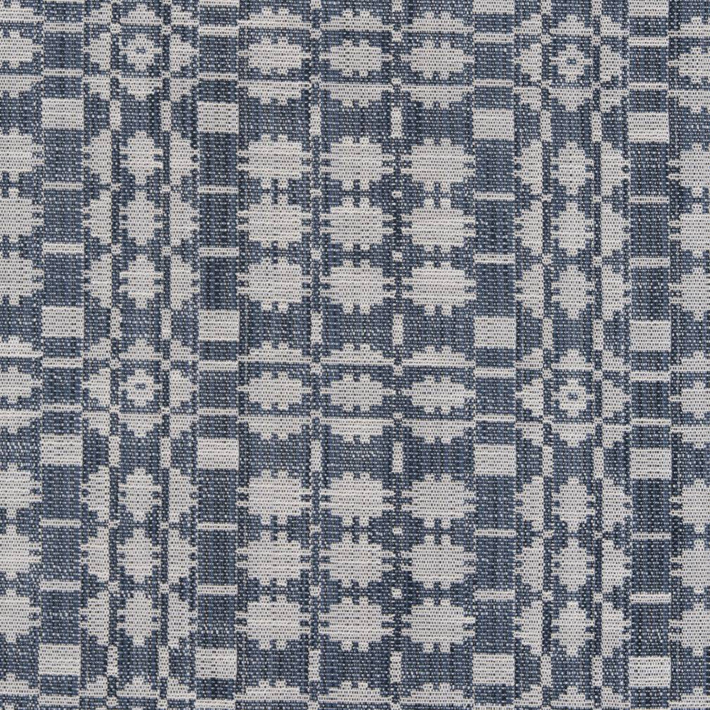 CB900-38 by Charlotte Designer Fabric Shades of Indigo 84% Polyester, 17% Cotton USA Exceeds 66,000 Wyzenbeek Rubs (Heavy Duty) Horizontal 12" x Vertical 9" 54 Inches - Swanky Fabrics -