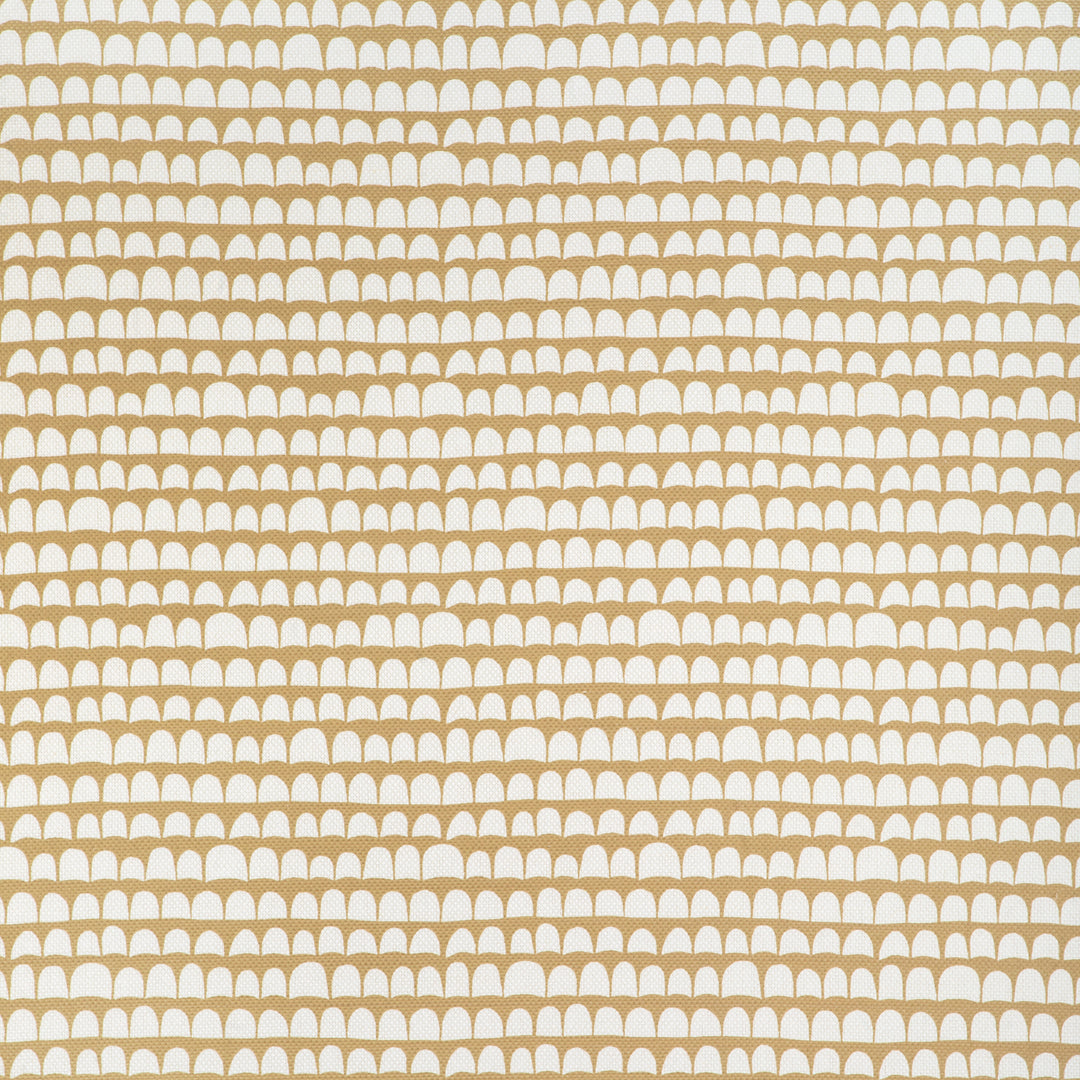Hannu - Cognac/Oyster CCF-2315.6.0 by Caroline Cecil Textiles Designer Fabric