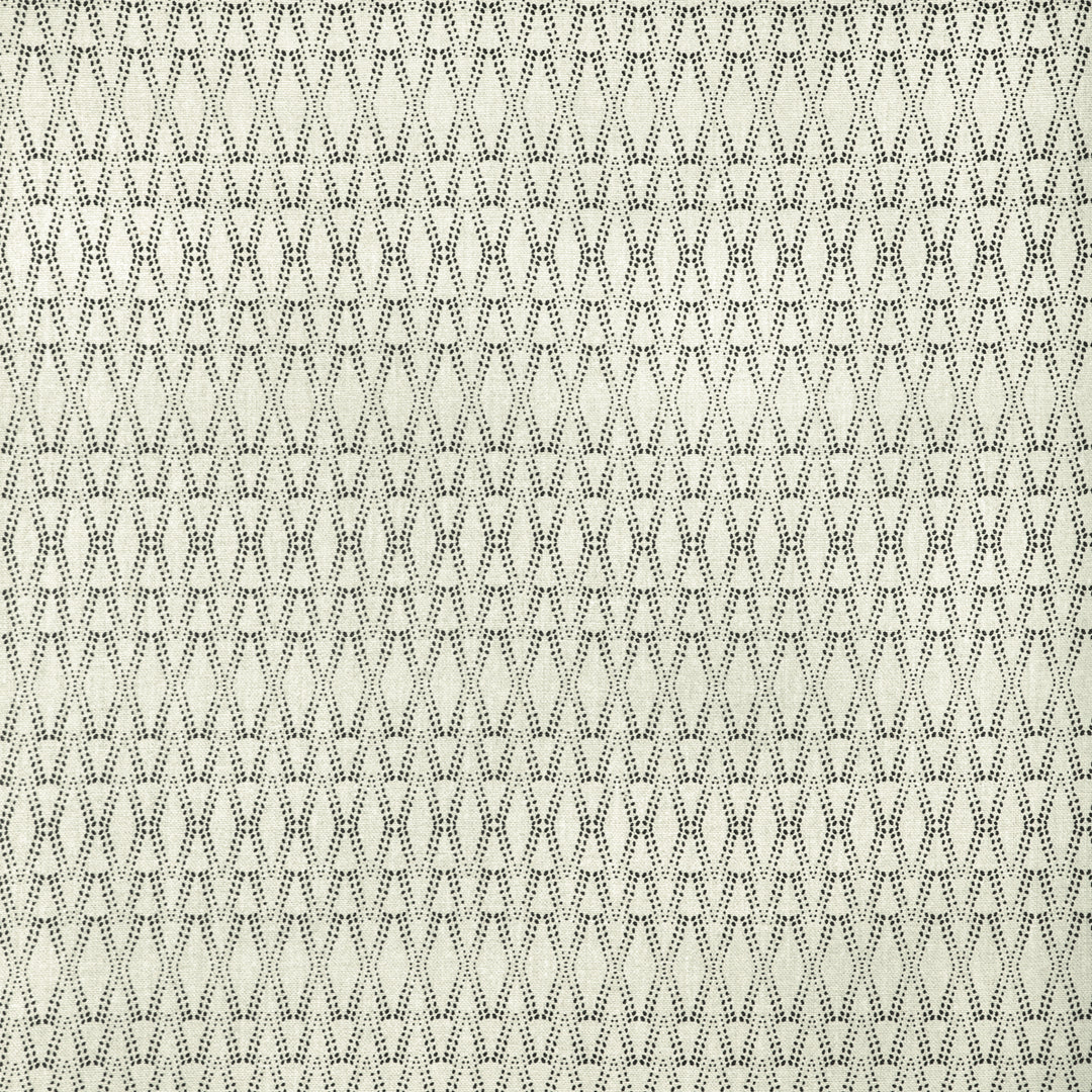 Ketut - Black/Natural CCF-2326.8116.0 by Caroline Cecil Textiles Designer Fabric