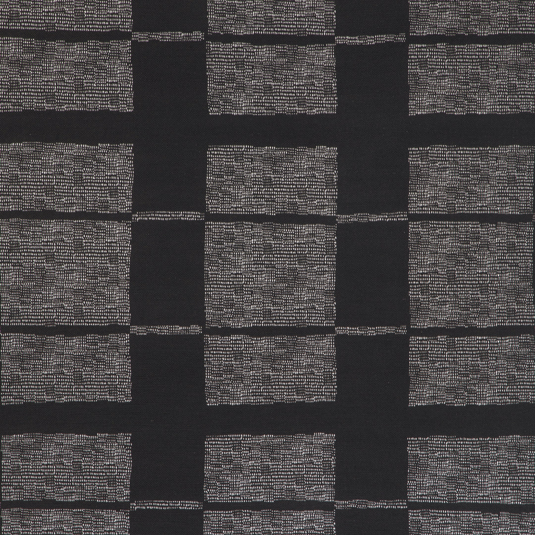 Reed - Black/Oyster CCF-2337.816.0 by Caroline Cecil Textiles Designer Fabric
