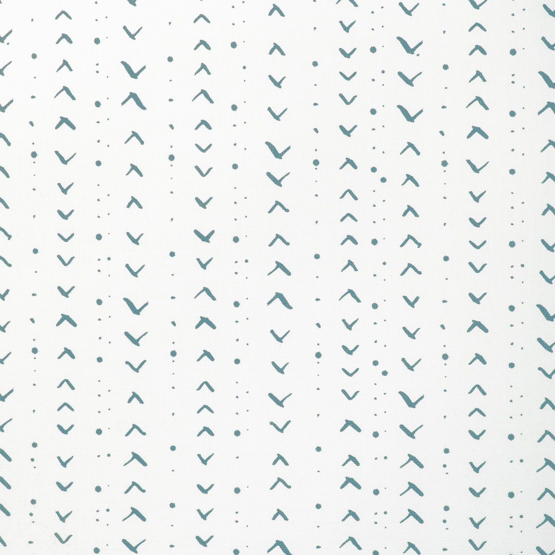 Titik - Denim/Oyster CCF-2345.1615.0 by Caroline Cecil Textiles Designer Fabric