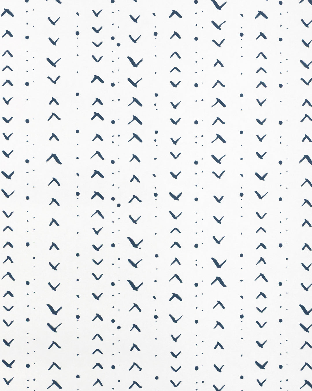Titik Wp - Dark Navy CCP-2347.1650.0 by Caroline Cecil Textiles Designer Wallcovering
