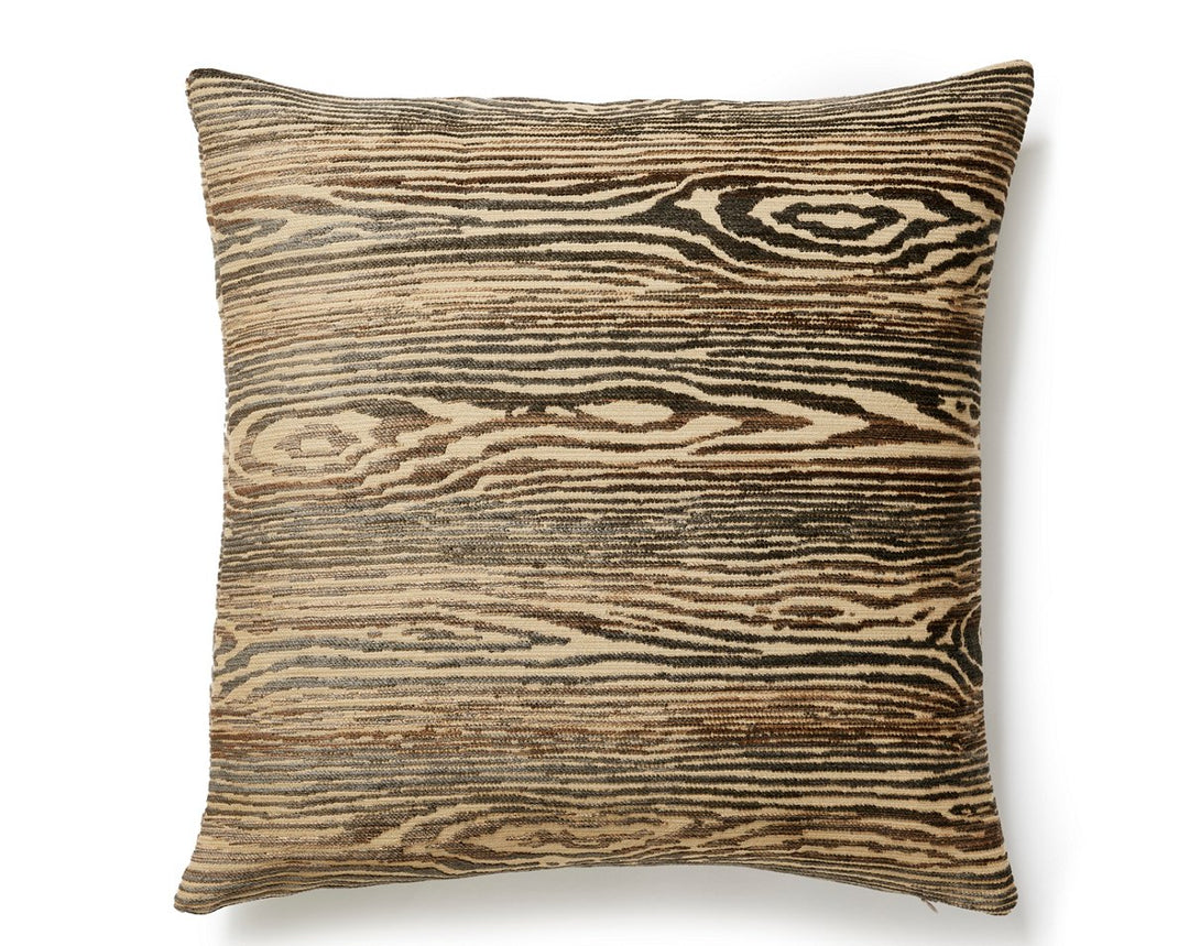 Muir Woods Pillow 22 X 22 - Ash CDMUIRPILL0004 by Scalamandre Designer Pillow