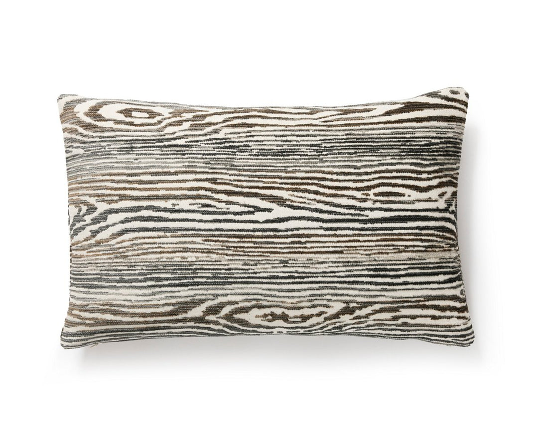 Muir Woods Pillow 14 X 22 - Graphite CDLMUIRPILL0056 by Scalamandre Designer Pillow