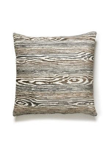 Muir Woods Pillow 22 X 22 - Graphite CDMUIRPILL0056 by Scalamandre Designer Pillows