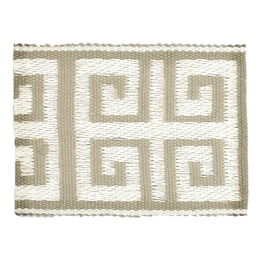 Cecelia 6 Driftwood by Stout Designer Trim MOONDUST TRIM 50%SVI 50%LIN CHINA </p><p>Repeat: 0 2.25 in - Swanky Fabrics -