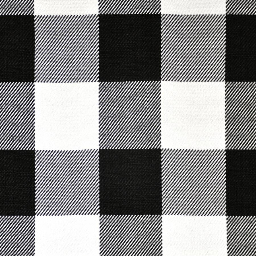 Cube Route # 537 Checkers by Maxwell Designer Fabric Stripes & Checks 100% COTTON INDIA V&H- 6.75" 54" - Swanky Fabrics -