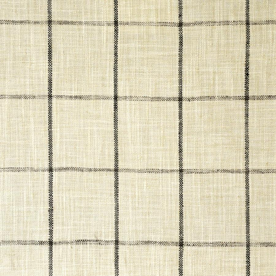 Cut Across # 557 Graphite by Maxwell Designer Fabric Stripes & Checks 100% POLYESTER INDIA V&H-3.3" 54" - Swanky Fabrics -