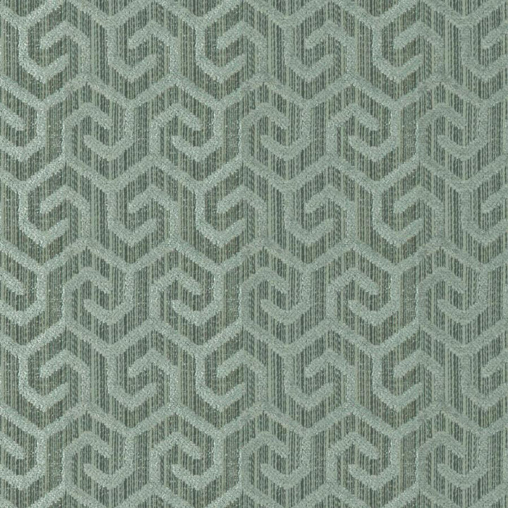 Camino # 216 Lagoon by Maxwell Designer Fabric Colorguard-Mosaic 100% POLYESTER INDIA V-2.5" H-1.3" 54.7" - Swanky Fabrics -
