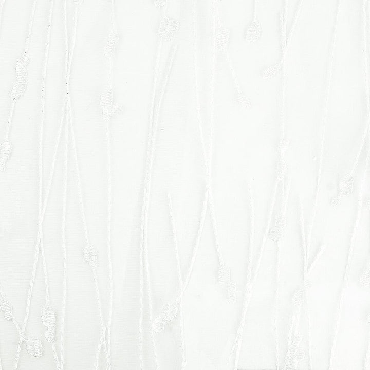 Chain 2 Salt by Stout Designer Fabric COLOR MY WINDOW FROST/ALABASTER 100%POL %PEMB INDIA </p><p>Repeat: 12.75 52 in - Swanky Fabrics -