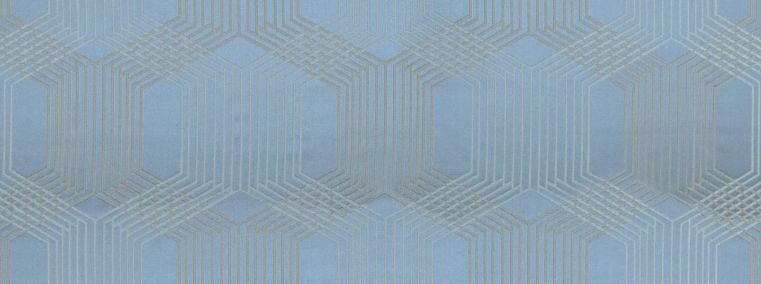 Chain Link 525 Porcelain Blue by Covington Designer Fabric