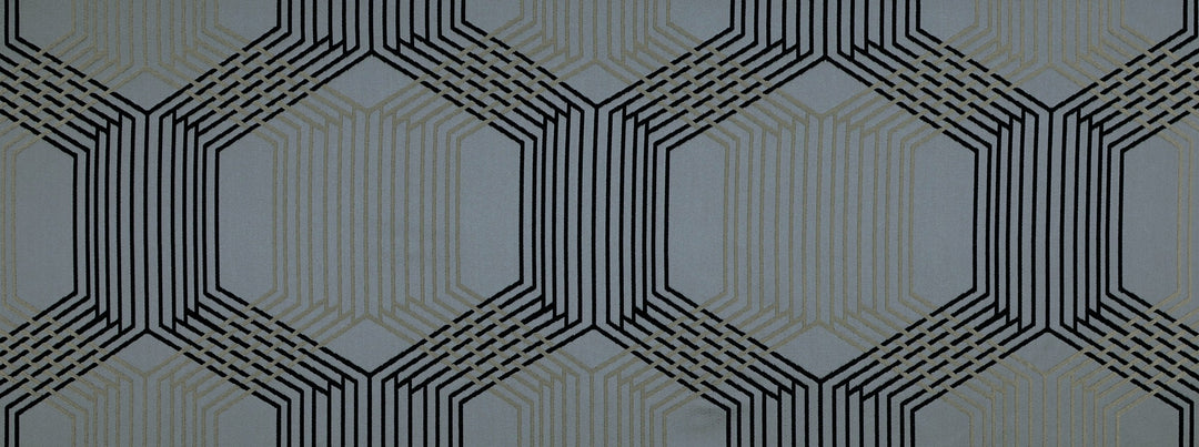 Chain Link 945 Gunmetal by Covington Designer Fabric