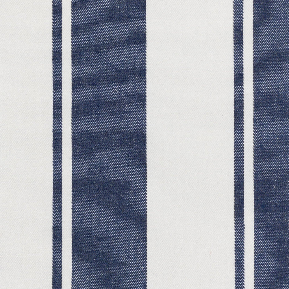 Chalet 3 Navy by Stout Fabric Stout Fabric Chalet 3 NavyFabric JUST STRIPES DENIM/SLATE 100%COT CHINA </p><p>Repeat: H: 4.500, V: 0.000 54 in - Fabric Carolina -