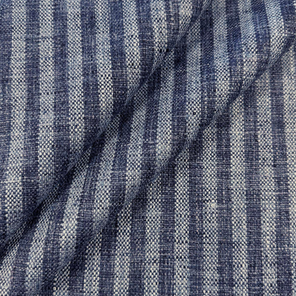 Cheshire Blues by Magnolia Designer Fabric - 100% Polyester India 51,000 WYZ Horizontal: 1 and Vertical: 0 54 - Swanky Fabrics -