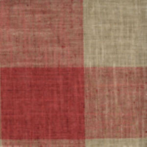 Chicago Red Pepper 548 by Norbar Designer Fabric JESSUP 100% POLYESTER INDIA 10 1/4"V 9 1/8"H 54 - Swanky Fabrics -