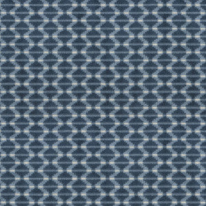 Chili 3 Navy by Stout Designer Fabric