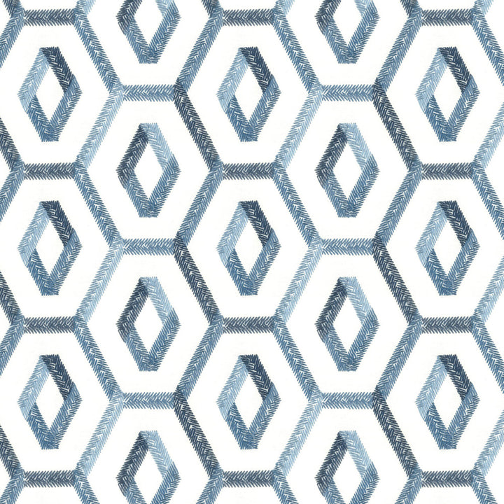 Chuckle 2 Denim by Stout Designer Fabric RAINBOW LIBRARY HORIZON/LAKE 100%COT %BEMB INDIA CATB 117-2013 WYZENBEEK 5 000 DOUBLE RUB WEAR TEST </p><p>Repeat: 5 52 in - Swanky Fabrics -