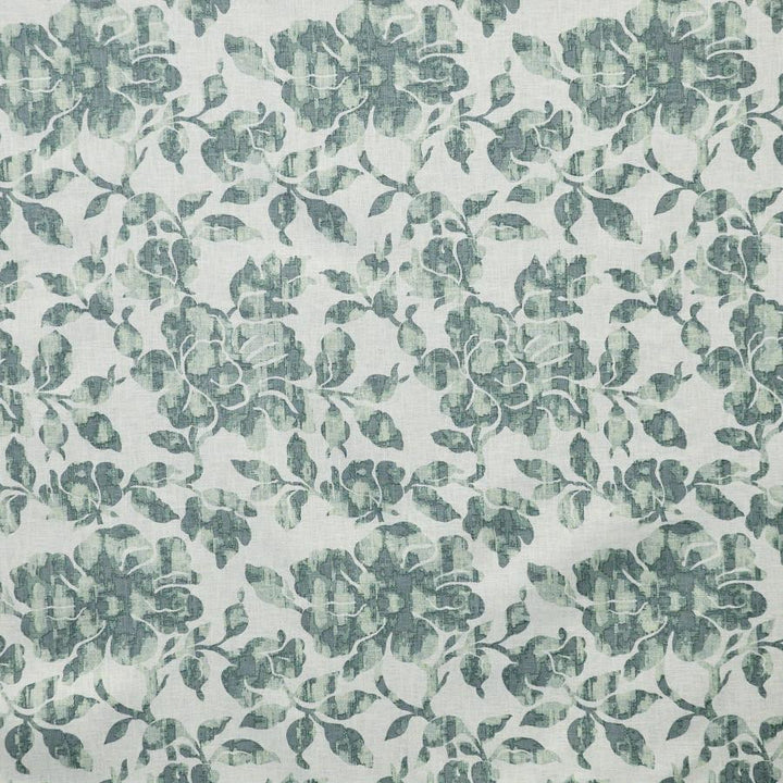 Chandra # 326 Teal by Maxwell Designer Fabric Color Theory-Vol.Vii Jungle Room 70% COTTON
25% POLYESTER
5% LINEN INDIA V-20" H- 10.8" 54" - Swanky Fabrics -