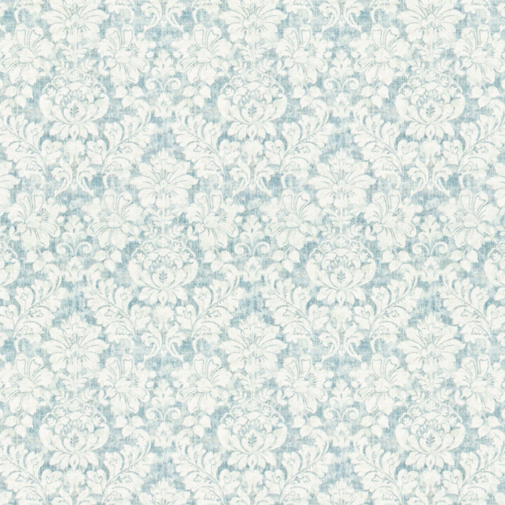 Cicamore 2 Delft by Stout Designer Fabric RAINBOW LIBRARY CHAMBRAY/SHORELINE 75%COT 25%LIN PAKISTAN WYZENBEEK 20 000 DOUBLE RUB WEAR TEST (HEAVY DUTY) FLAME RETARDANT-U.F.A.C. CLASS 1 FLAME RETARDANT-N.F.P.A. 260A CLASS 1 CATB 117-2013 Horizontal: 13.5 and Vertical: 25 56 in - Swanky Fabrics -