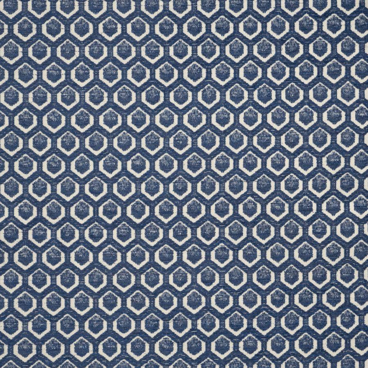 Cadboro # 609 Ballpoint by Maxwell Designer Fabric Performance Wovens-Vol. Vii Bluejay 100% UV POLYESTER USA V-2.1" H-1.3" 57" - Swanky Fabrics -