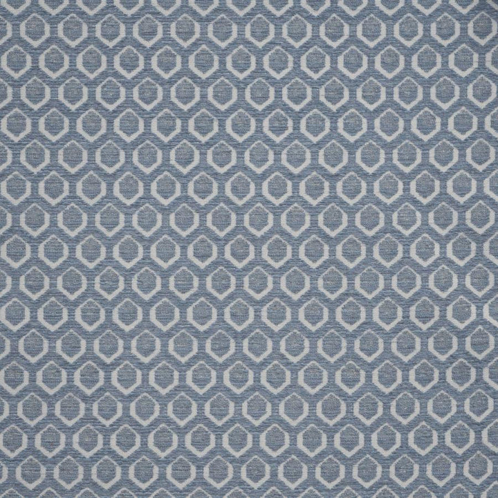 Cadboro # 629 Fountain by Maxwell Designer Fabric Performance Wovens-Vol. Vii Bluejay 100% UV POLYESTER USA V-2.1" H-1.3" 57" - Swanky Fabrics -