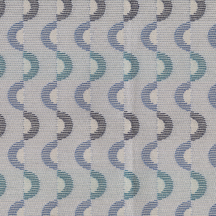 Crypton Crescent # 411 Aquamarine by Maxwell Designer Fabric Crypton Ringsets 78% POLYESTER
22% SEAQUAL POLYESTER CHINA V- 6.6" H- 1.8" 55" - Swanky Fabrics -