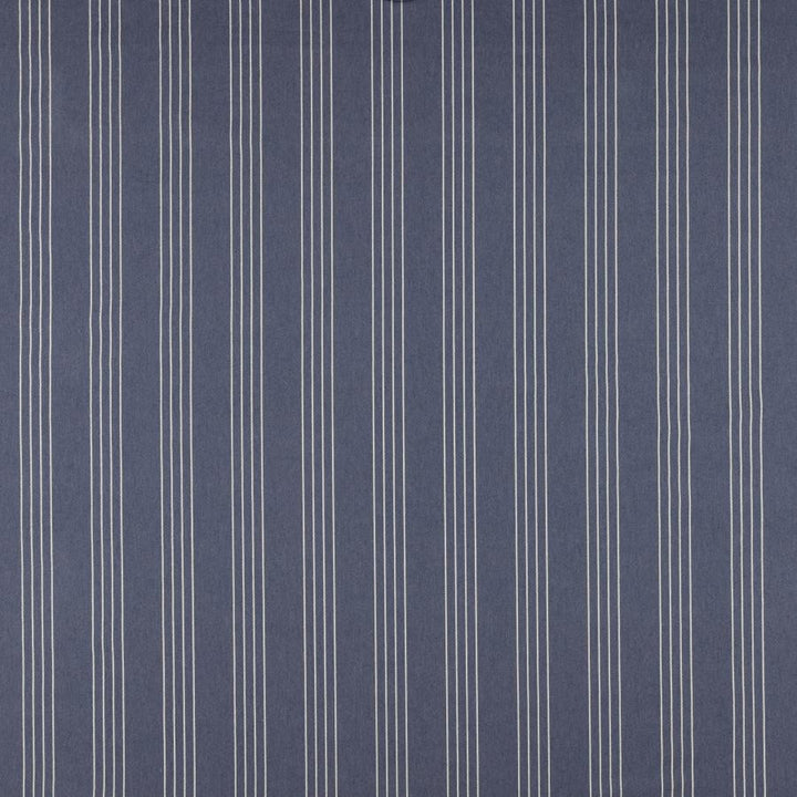 Combe # 604 Indigo by Maxwell Designer Fabric Stripes & Checks Iii 64% COTTON
36% POLYESTER INDIA H-3.5" 54" - Swanky Fabrics -