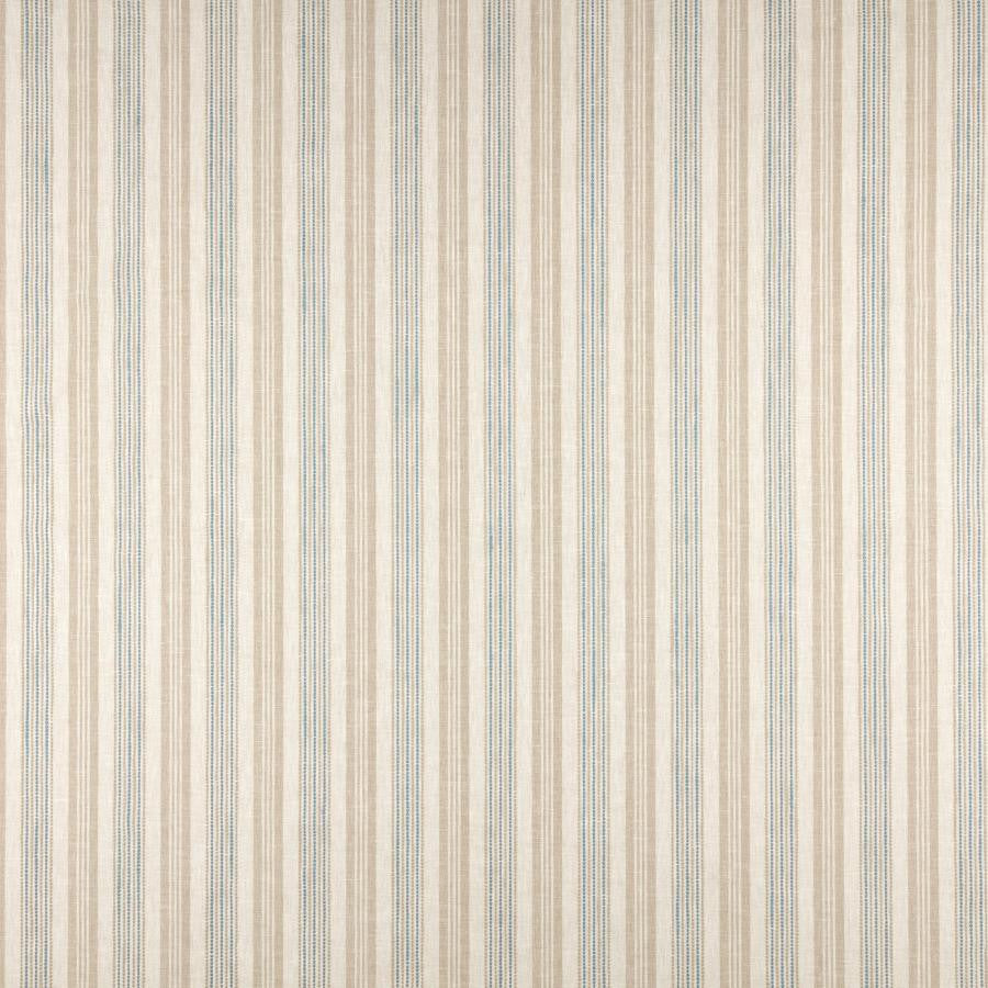 Cotswold # 607 Lake by Maxwell Designer Fabric Stripes & Checks Iii 58% COTTON
42% POLYESTER INDIA H-3.5" 54" - Swanky Fabrics -