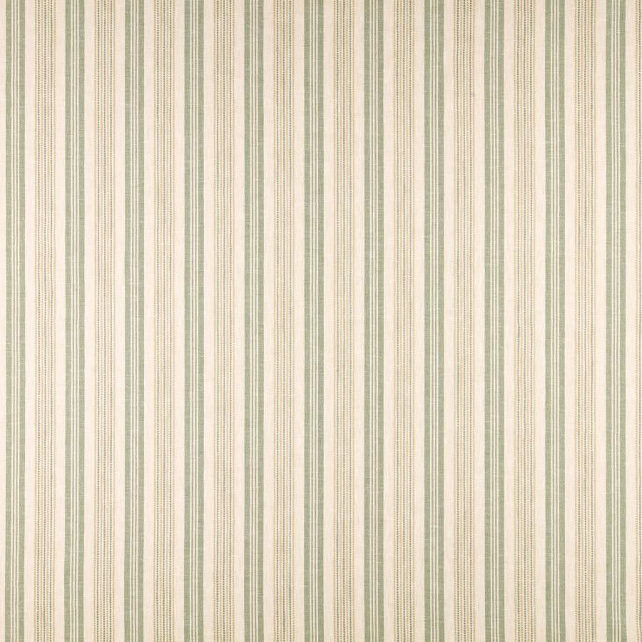 Cotswold # 612 Mineral by Maxwell Designer Fabric Stripes & Checks Iii 58% COTTON
42% POLYESTER INDIA H-3.5" 54" - Swanky Fabrics -