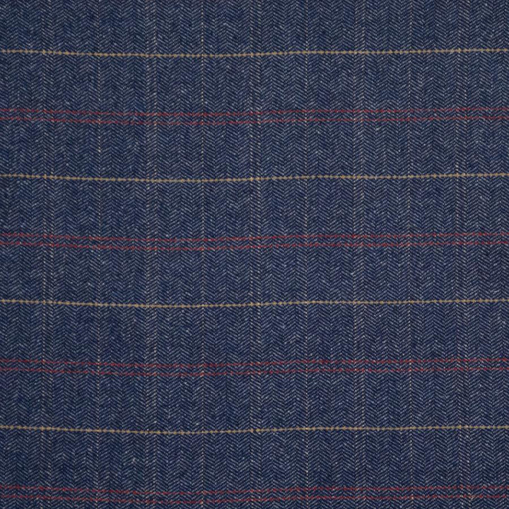 Clifford # 420 Denim by Maxwell Designer Fabric Menswear Ii-Plaids & Checks 40% WOOL
35% POLYESTER
15% NYLON
10% ACRYLIC INDIA V-3.4" H-3.4" 55" - Swanky Fabrics -