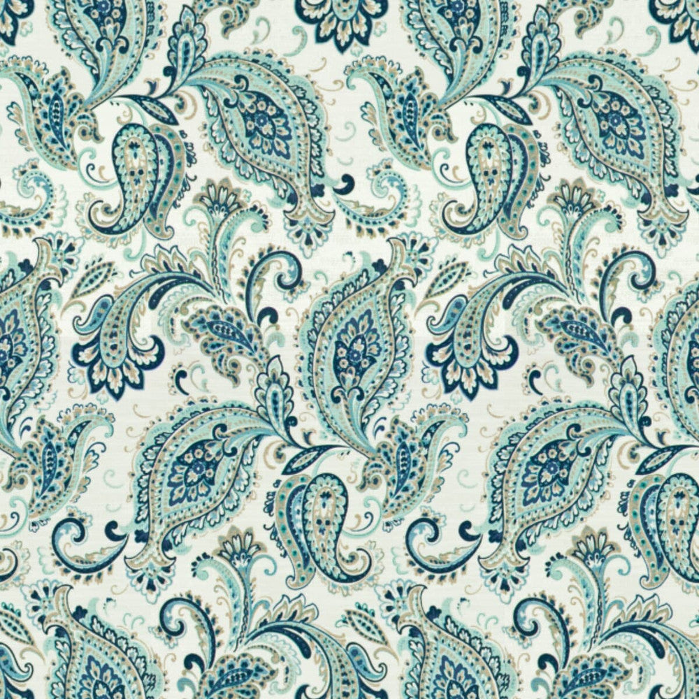 Clairvoyant 1 Shoreline by Stout Designer Fabric RAINBOW LIBRARY PORCELAIN/ROYAL 100%COT PAKISTAN FLAME RETARDANT-U.F.A.C. CLASS 1 FLAME RETARDANT-N.F.P.A. 260A CLASS 1 CATB 117-2013 WYZENBEEK 15 000 DOUBLE RUB WEAR TEST (HEAVY DUTY) Horizontal: 13.5 and Vertical: 26.5 54 in - Swanky Fabrics -