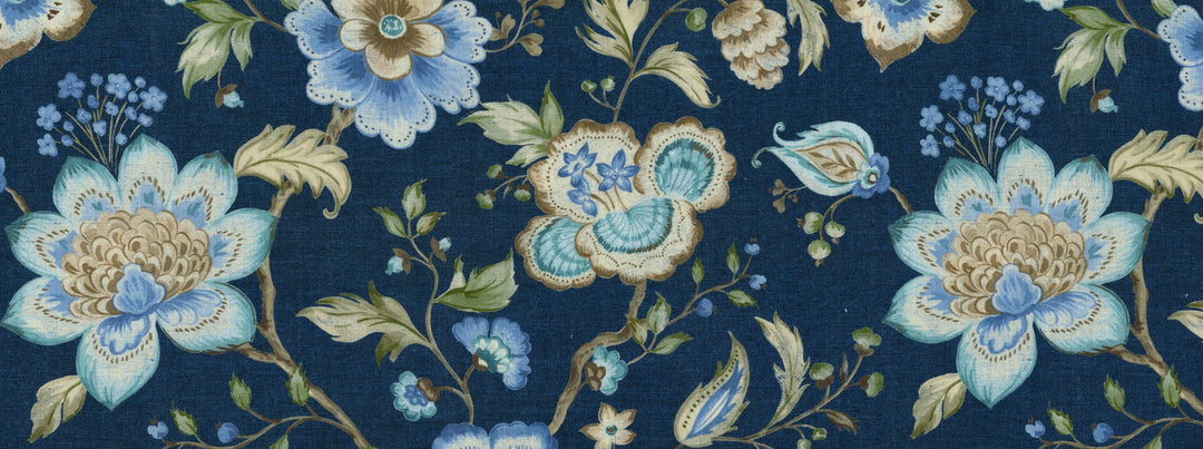 Claire 50 Bluebell by Covington Designer Fabric