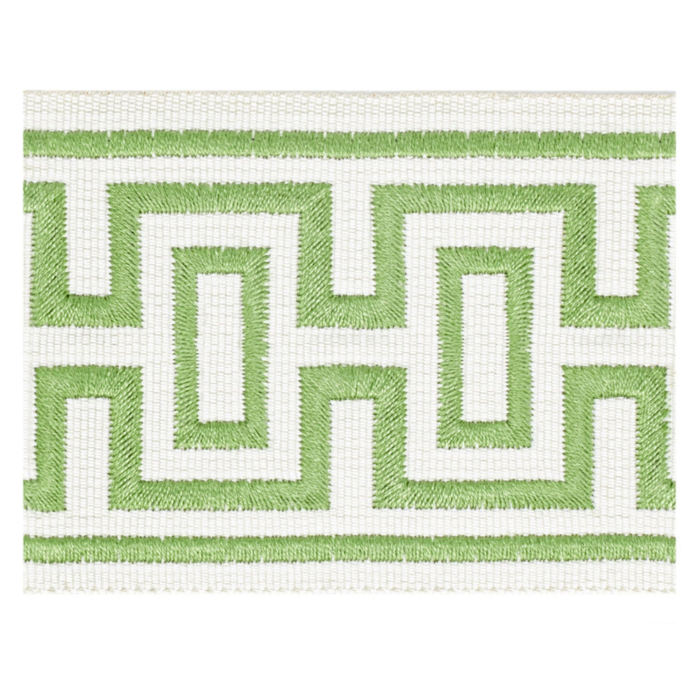 Clayton 1 Grass by Stout Designer Trim VISIONS OF COLOR TRIM 100%ACR TURKEY Horizontal: 1.500 and Vertical: 0.000 3 in - Swanky Fabrics -