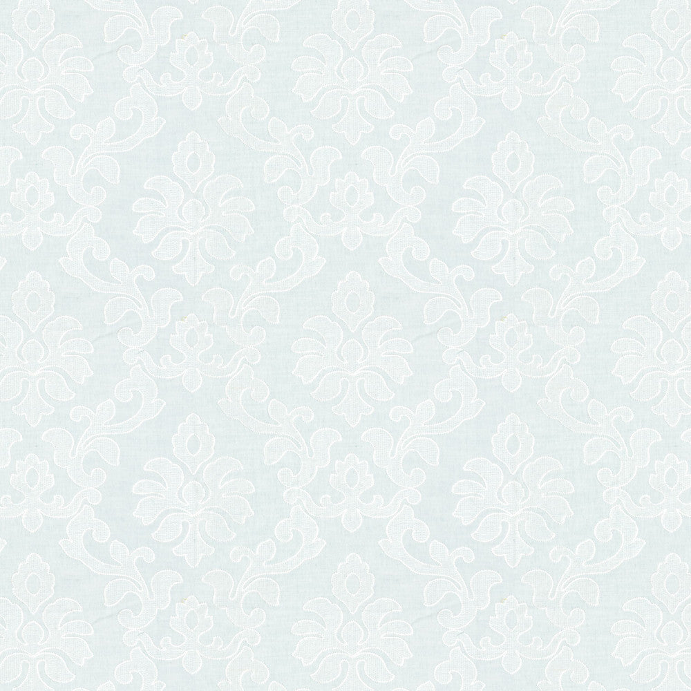 Clinton 2 Spa by Stout Designer Fabric RAINBOW LIBRARY SPRAY/SHORELINE 100%COT %VEMB INDIA Horizontal: 17.000 and Vertical: 15.000 51 in - Swanky Fabrics -