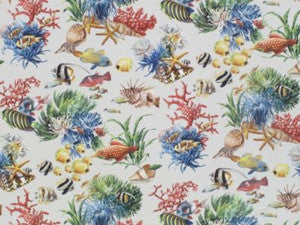 Aquatica Oyster CNAK070003 by Grey Watkins Designer Fabric