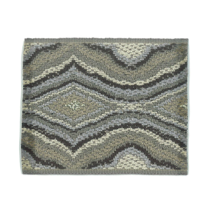 Cobra 3 Pewter by Stout Trim Stout Trim Cobra 3 PewterTrim NEW WORLD TRIM VOLUME II CHINA </p><p>Repeat: H: 2.250, V: 0.000 2.88 in - Fabric Carolina -