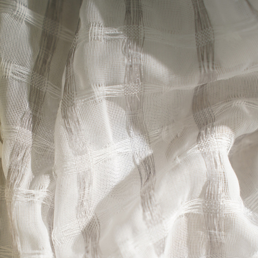 Celestial Colorada Mirage Gray by Europatex Designer Fabric Celestial 100% Polyester 0.875" H, 0.032" V 125.00 inches - Swanky Fabrics -