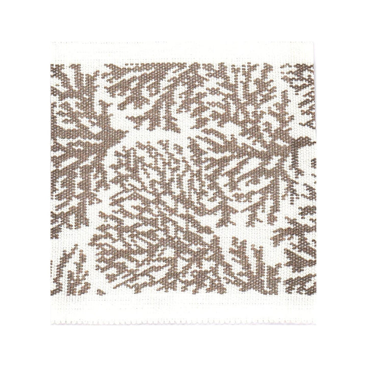 Columbia Tape 8 Sandstone by Stout Trim Stout Trim Columbia Tape 8 SandstoneTrim BEACH GROVE TRIM 100%SDA CHINA </p><p>Repeat: H: 3.125, V: 0.000 3.25 in - Fabric Carolina -