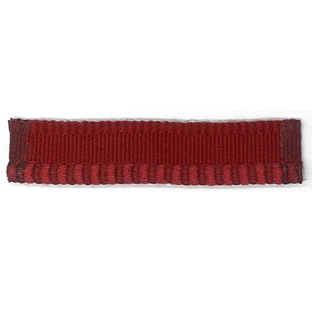 Comet 5 Crimson by Stout Trim Stout Trim Comet 5 CrimsonTrim JUST CORDS CHINA </p><p>Repeat: H: 0.000, V: 0.000 0.25 in - Fabric Carolina -