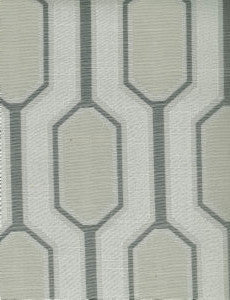 Comedy Silver by Norbar Designer Fabric